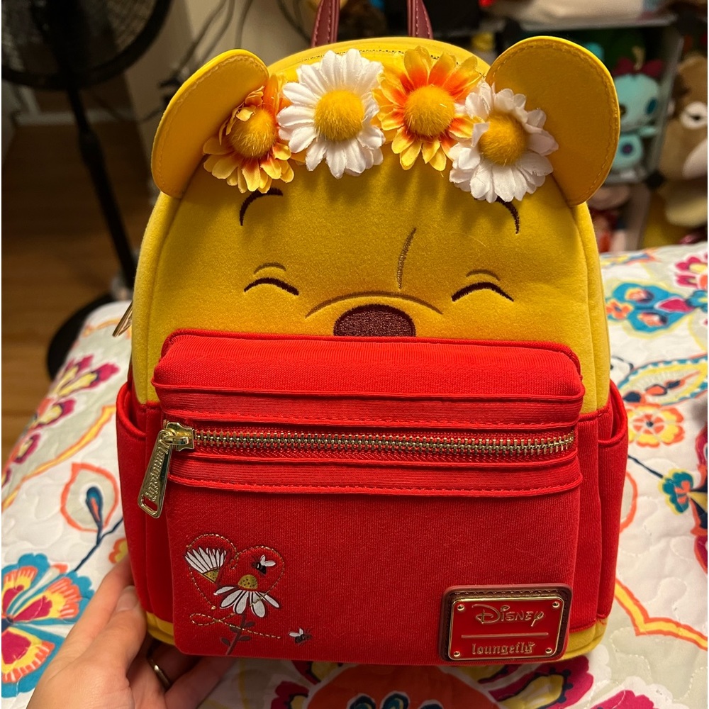 Pooh Flowers Loungefly